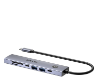 Unitek USB-C 3.0 + USB-A 3.0+HDMI2.0+SD/Micro SD 3.0+ PD 100W+Scree - 1455232 - zdjęcie 3